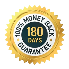 180 Days Money Back Guarantee