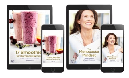 MenoRescue Free Bonuses:17 Smoothies for Hormonal Harmony,The Menopause Mindset